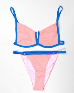 Vestido de Baño Neon Pink_1